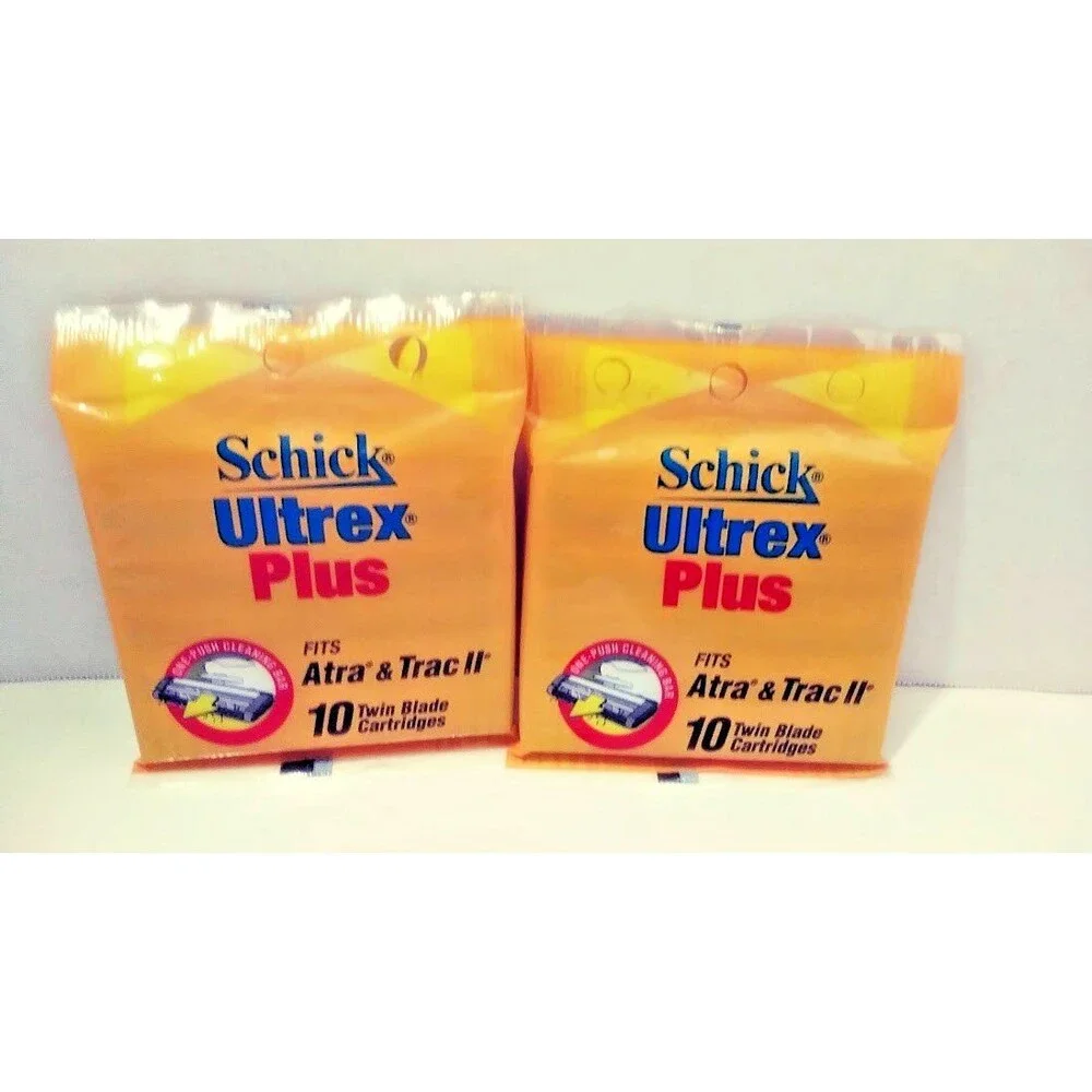 SCHICK SUPER 2 REFILLS FITS ATRA AND TRAC 2 (30 TOTAL COUNT)